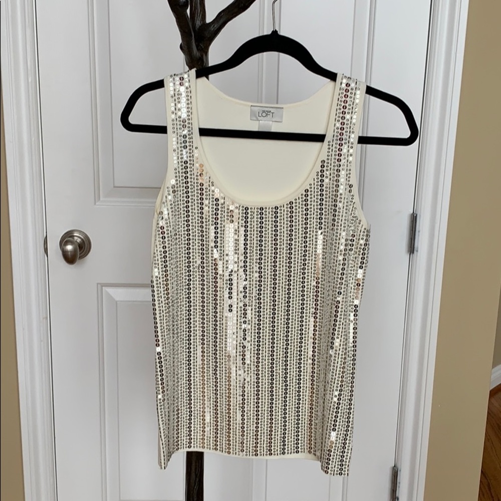 Sparkly Sequins Tank Top